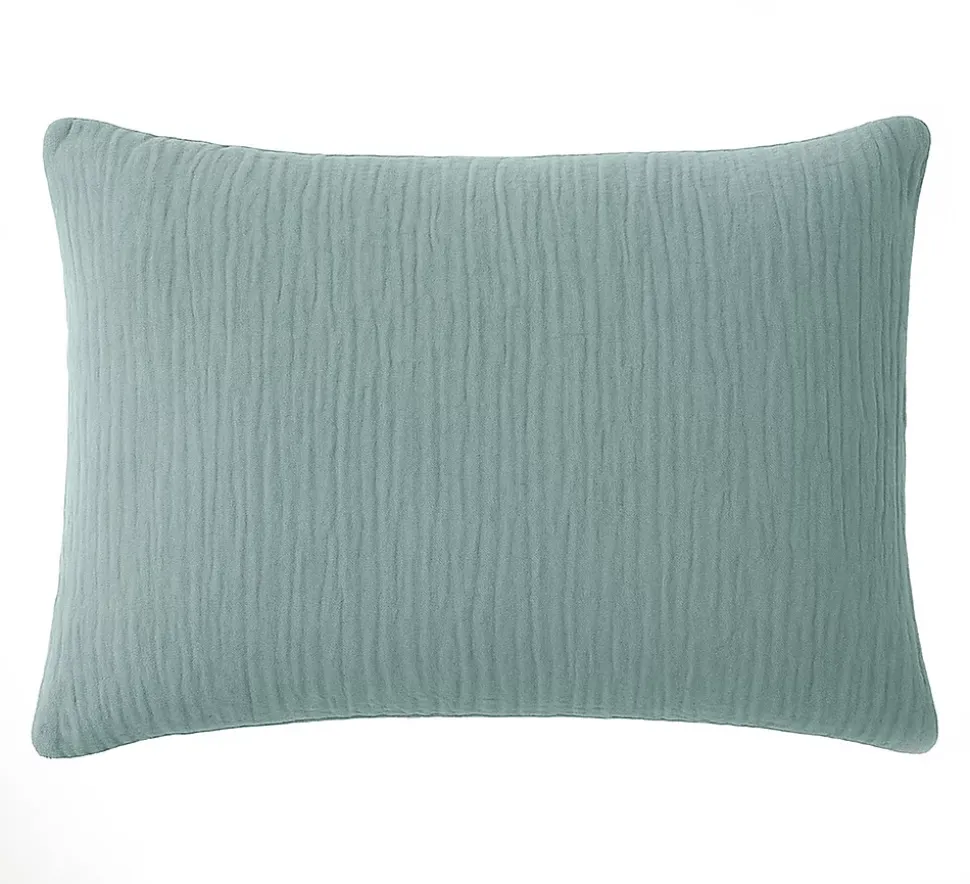 Taie d'39oreiller en gaze de coton lave Douce