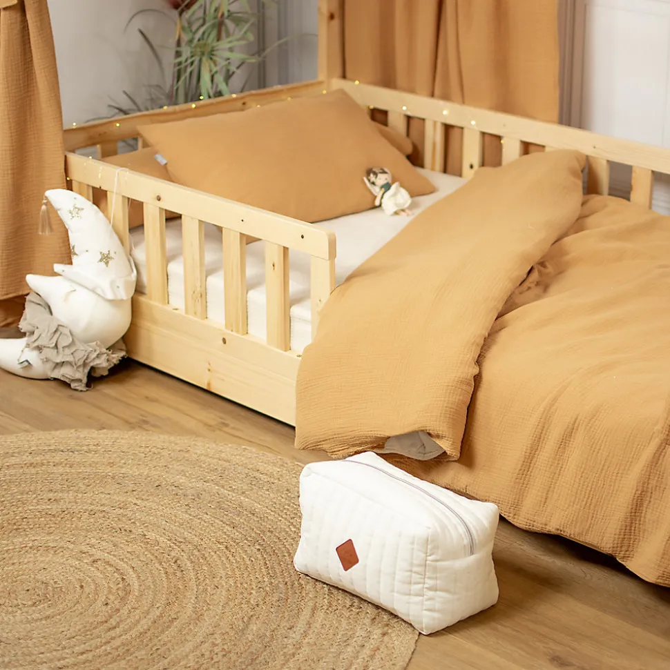 Taie d'oreiller en gaze de coton Jeanne