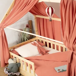 Taie d'oreiller en gaze de coton Jeanne