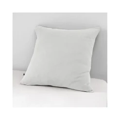 Taie d'oreiller "Gaïa" 60 x 60 cm & 50 x 70 cm "Gaze de Coton" - Gaïa Nuage - 60 x 60 cm