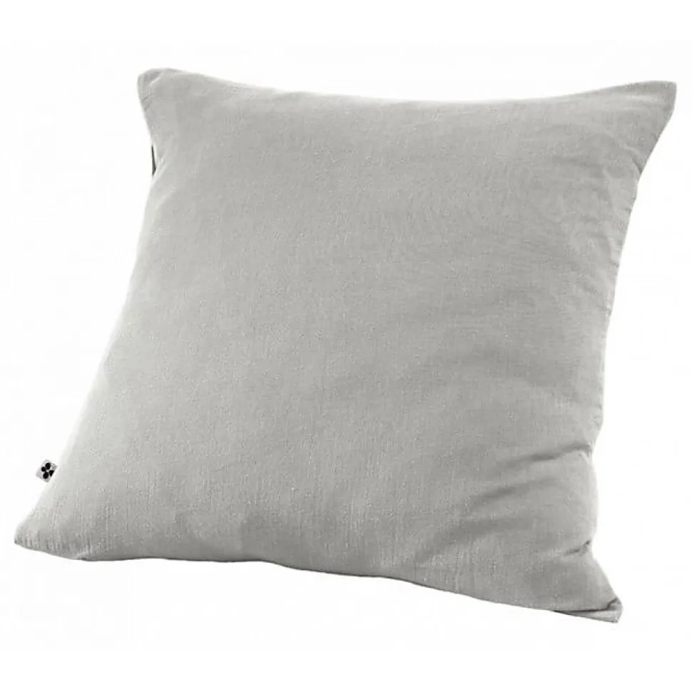 Taie d'oreiller "Gaïa" 60 x 60 cm & 50 x 70 cm "Gaze de Coton" - Gaïa Nuage - 60 x 60 cm
