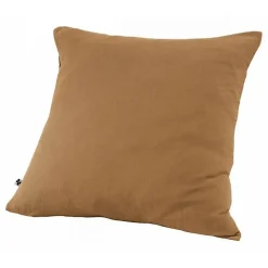 Taie d'oreiller "Gaïa" 60 x 60 cm & 50 x 70 cm "Gaze de Coton" - Gaïa Camel - 60 x 60 cm