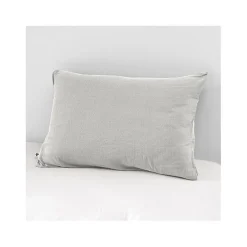 Taie d'oreiller "Gaïa" 60 x 60 cm & 50 x 70 cm "Gaze de Coton" - Gaïa Nuage - 50 x 70 cm