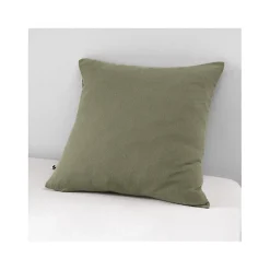 Taie d'oreiller "Gaïa" 60 x 60 cm & 50 x 70 cm "Gaze de Coton" - Gaïa Romarin - 60 x 60 cm