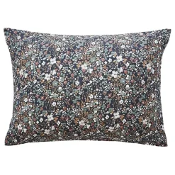 Taie d'oreiller imprimée "Capucine" 60 x 60 cm & 50 x 70 cm "Gaze de Coton" - Capucine Minuit - 50 x 70 cm