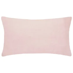 Taie d'oreiller "Linah" - rose - lin lavé 50x70 cm - Atmosphera