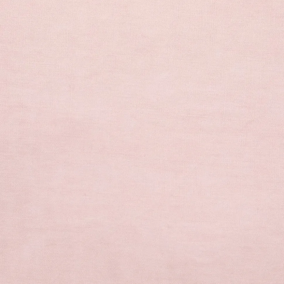 Taie d'oreiller "Linah" - rose - lin lavé 50x70 cm - Atmosphera