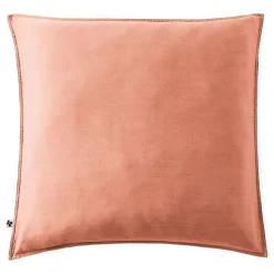 Taie d'oreiller "Lysandre" toutes dimensions "Lyocel" L'effet Papillon - Lysandre Terracotta - Taie d'oreiller 63 x 63 cm