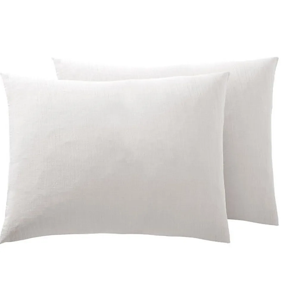 Taie d'oreiller "Noah" 50 x 70 cm "Gaze de Coton" - Noah Neige