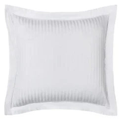 Taie d'oreiller "Prestige" 100% Satin de coton Peigné avec fines rayures / 120 fils /cm² Coton Pur - - Taie d'oreiller 65 x 65 cm