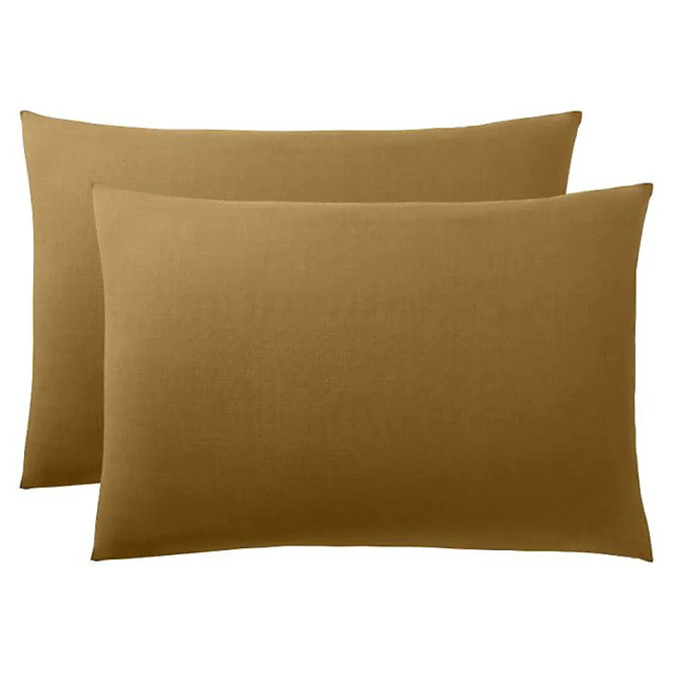 Taie d'oreiller "Prémium" toutes dimensions - Prémium Caramel - 50 x 70 cm