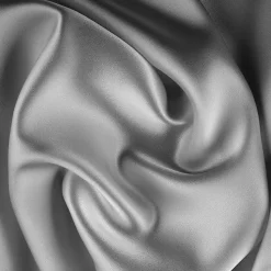 Taie d'oreiller "Silk" Soie de mûrier Coton pur - Silk Silver - 65 x 65 cm