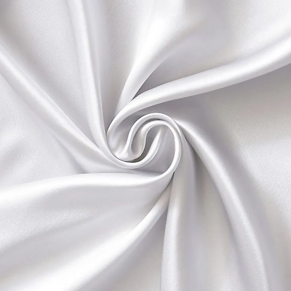 Taie d'oreiller "Soanne" Soie de mûrier l'Effet Papillon - Soanne Chantilly - Taie d'oreiller 63 x 63 cm