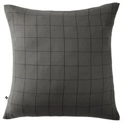 Taie d'oreiller Tissé-teint grands carreaux Déco