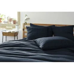 Taie d'oreiller Tissé-teint grands carreaux Déco 