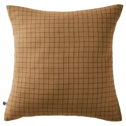 Taie d'oreiller Tissé-teint petits carreaux Déco