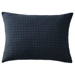 Taie d'oreiller Tissé-teint petits carreaux Déco 