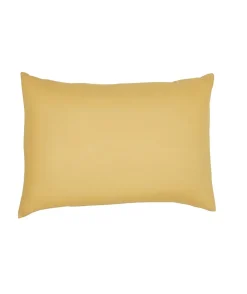 Taie d'oreiller TODAY Essential - 50 x 70+5 cm - 100% Coton uni - Ocre