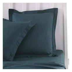 Taie d'oreiller TODAY Essential - 63 x 63+5 cm - 100% Coton uni - Paon