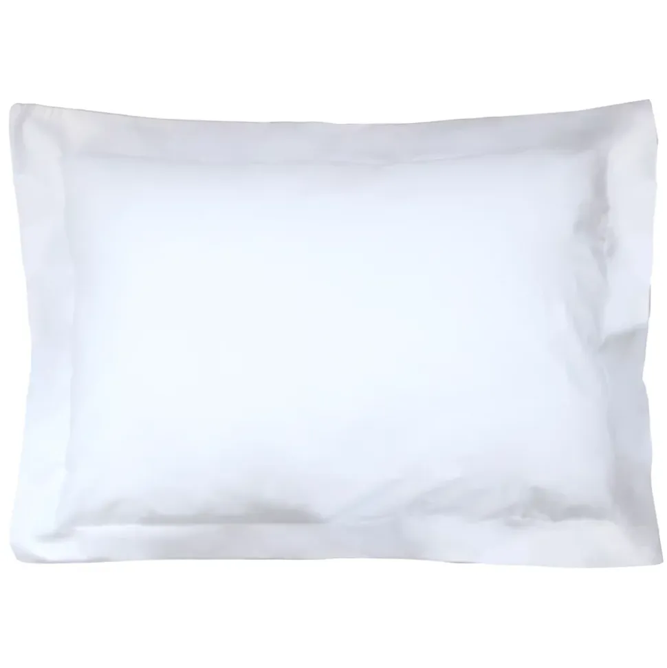 Taie d'oreiller uni 60x40 cm coton ALTO Blanc