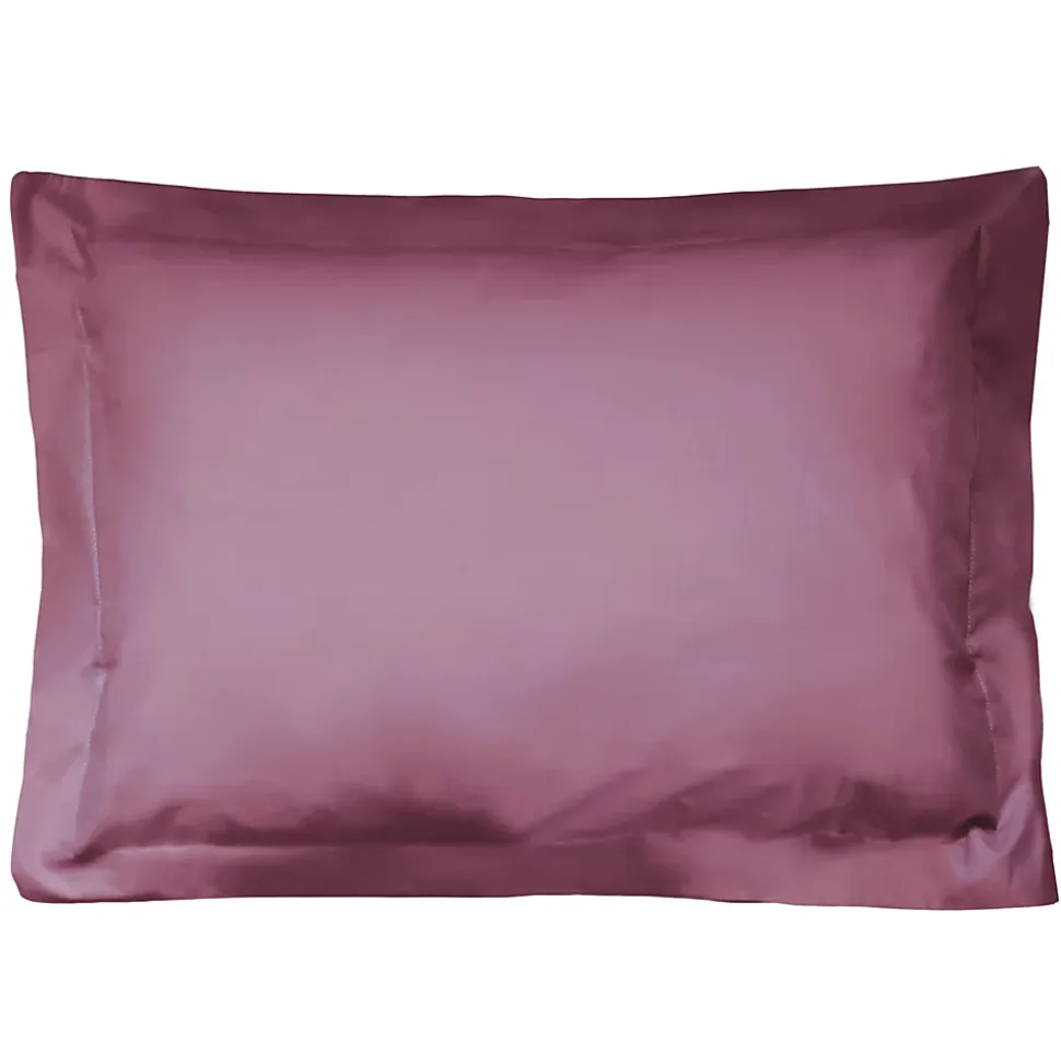 Taie d'oreiller uni 70x50 cm coton ALTO Raisin