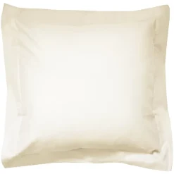 Taie d'oreiller uni 65x65 cm coton ALTO Crème