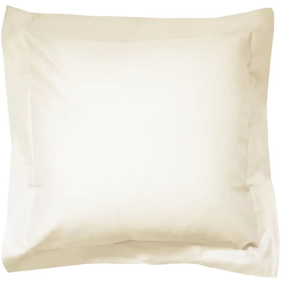 Taie d'oreiller uni 65x65 cm coton ALTO Crème