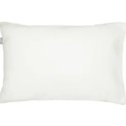 Taie d'oreiller unie en coton nid d'abeille