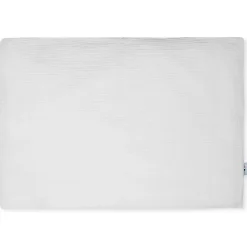 Taie d'oreiller unie en double gaze de coton