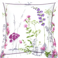Taie d'oreiller 65x65 cm coton PRETTY blanc