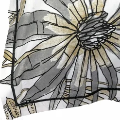 Taie d'oreiller 65x65 cm coton SUMATRA gris Fusain