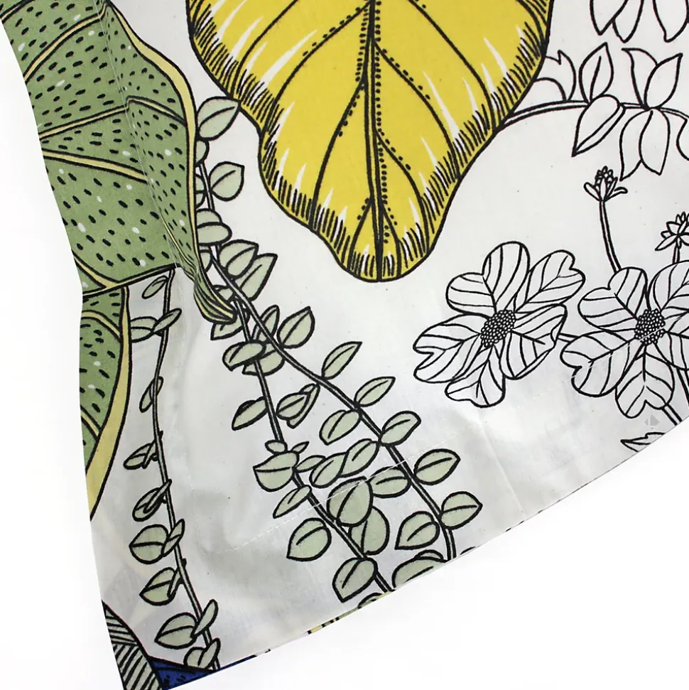 Taie d'oreiller 70x50 cm coton TOCO vert