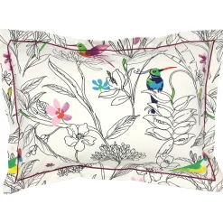 Taie d'oreiller 50x70 cm coton AMAZONIA ecru