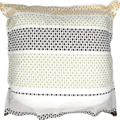 Taie d'oreiller 65x65 cm coton NIAGARA marron Châtaigne