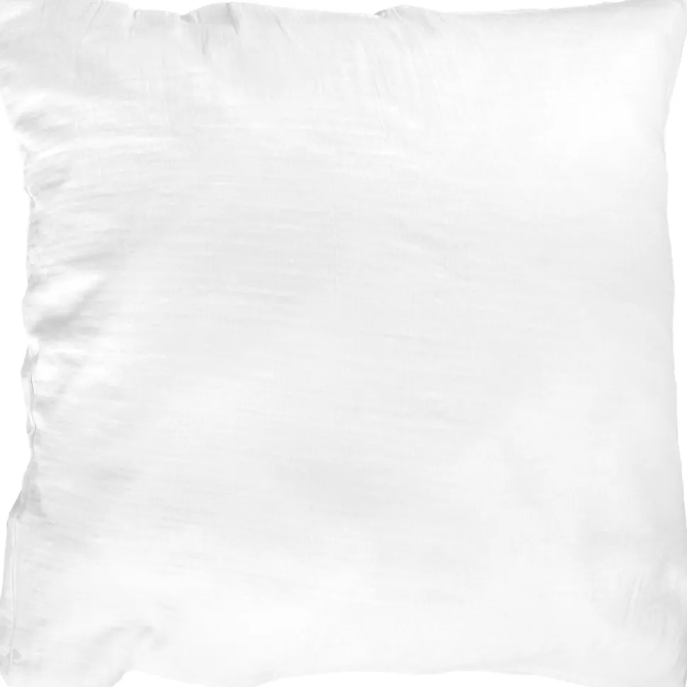Taie d'oreiller 65x65 cm en double gaze de coton CASSIS Blanc