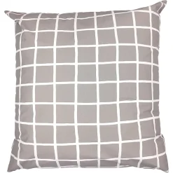 Taie d'oreiller 65x65 cm percale coton DDM MAX Gris