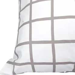 Taie d'oreiller 65x65 cm percale coton DDM MAX Gris