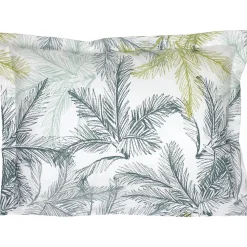 Taie d'oreiller 50x70 cm percale coton TRINIDAD mousson