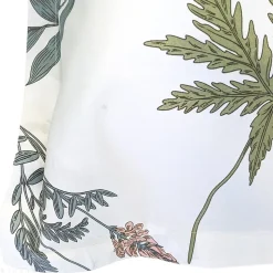 Taie d'oreiller 50x70 cm percale coton FÉÉRIE Blanc sauge