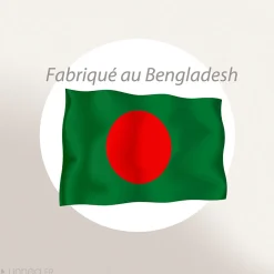 Taie d'oreiller 65x65 cm percale de coton ADÈLE vert céladon