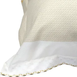 Taie d'oreiller 65x65 cm percale coton MARLOW Miel