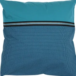 Taie d'oreiller 65x65 cm percale de coton GUSTAV vert Emeraude