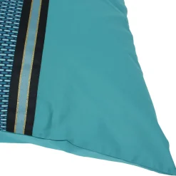 Taie d'oreiller 65x65 cm percale de coton GUSTAV vert Emeraude