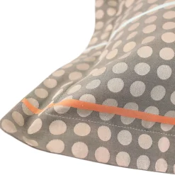 Taie d'oreiller 65x65 cm Satin de coton DAUPHINE Marron