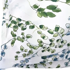 Taie d'oreiller 50x70 cm satin de coton ANGÈLE vert tilleul
