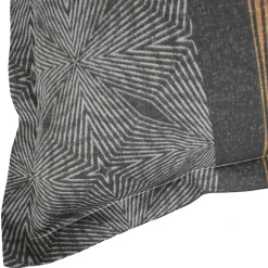 Taie d'oreiller 65x65 cm satin de coton TIAGO noir