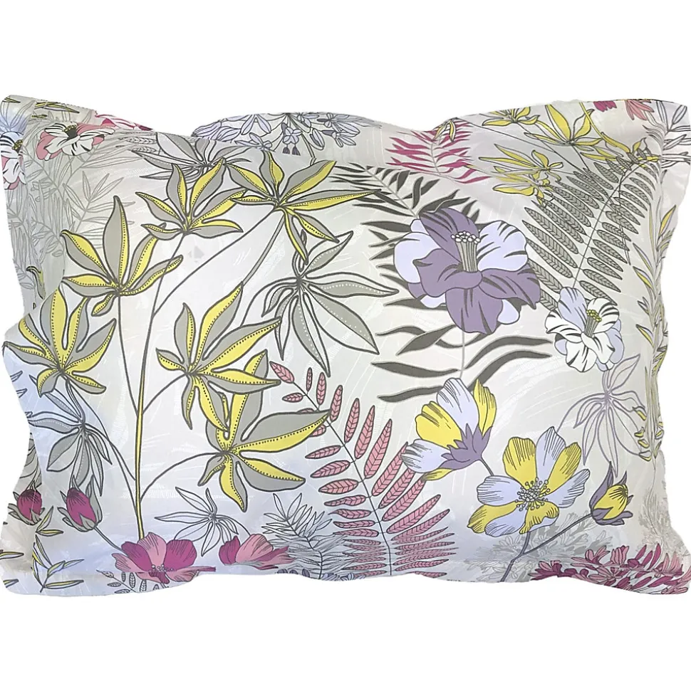 Taie d'oreiller 50x70 cm satin de coton ANAÏS multicolore