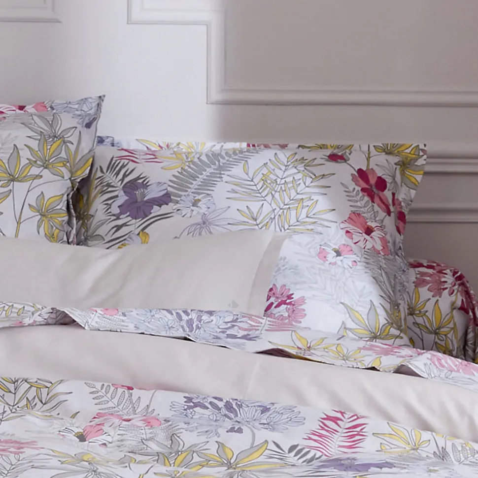 Taie d'oreiller 50x70 cm satin de coton ANAÏS multicolore