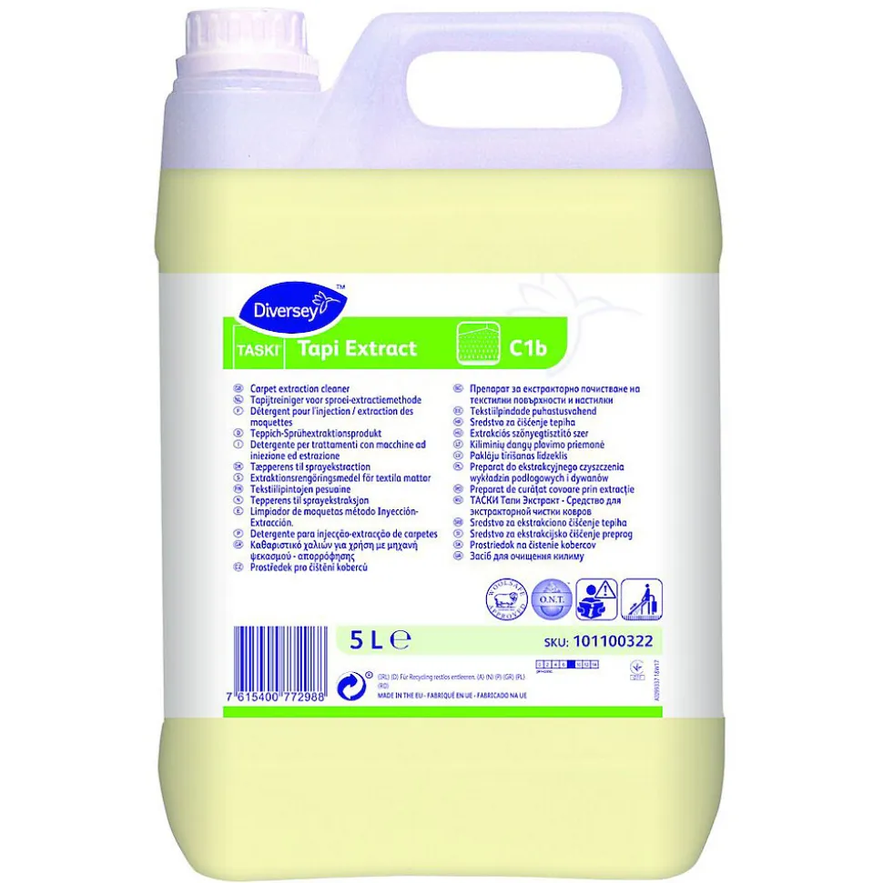 TASKI Tapi Extract 5L - Detergent pour l injection - extraction des tapis et moquettes