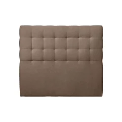 Tete de lit Capitonnée Velours - A poser au sol